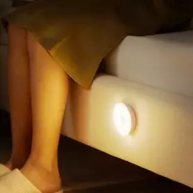 Veilleuse LED MOONSHADOW avec capteur de mouvement pour décor de chambre