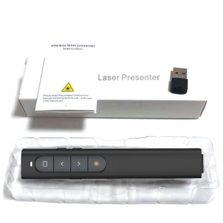 Pointeur Laser PP1000 Sans-Fil Présentation multimédia à distance