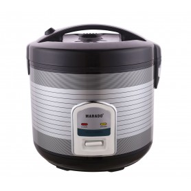 Cuiseur à riz électrique Marado GS-70, 7.5L, 1300W sans pot en acier inoxydable fonction vapeur