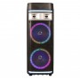 Haut-parleur Enceinte de soirée CH-1262, 60W, Bluetooth - sans fil, karaoké double 12" avec micro