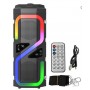 Enceinte, haut-parleur de soirée, ABS-4203, Bluetooth, portable sans fil avec lumière RGB