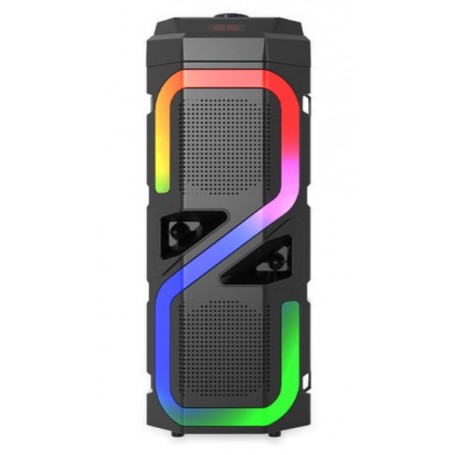 Haut-parleur Bluetooth portable SX-1203, polyvalent 12 pouces avec fonction  RGB, avec microphone