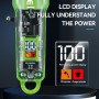 Tondeuse à cheveux transparente Kemei KM-1133 professionnelle rechargeable en acrylique