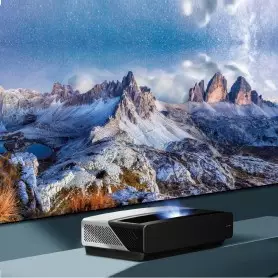 Projecteur TV LASER Hisense 100″ ( 100L5F), 4K UHD, LASER TV,  2700 lumens, Dolby Atmos, Vidaa U 4.0