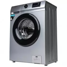 Machine à laver automatique Hisense WFVB6010MS, 6 Kg, à chargement frontal, lavage à la vapeur, chauffe-eau intégré