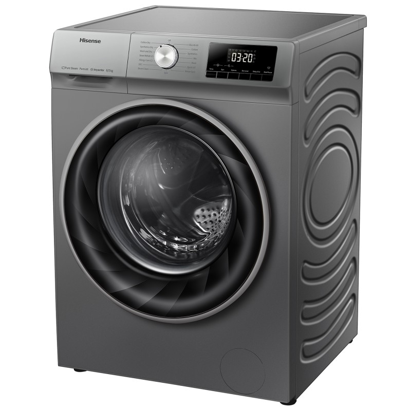 Machine à Laver Sécher Hisense Wdqa8014evjm 8kg 5kg Automatique