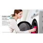 Machine à laver et sécher, Hisense, WD3S1043BB, 10.5Kg/ 6Kg, automatique, 1400 tours/min, pose libre, 16 programmes prédéfinis