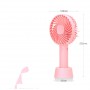 Mini ventilateur électrique portable avec chargeur USB, Idéal pour les cérémonies, les bureaux et les dortoirs