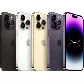 Apple iPhone 14 Pro, 256 Go - bleu, gold, noir