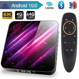 Box smart TV, TOPSION TP03, Android 10.0, films, séries, musiques et jeux préférés sur votre TV