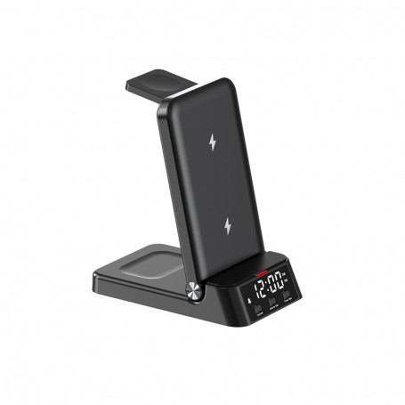 Chargeur sans fil Smart Home QI pour téléphone portable avec lampe de