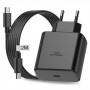 Adaptateur de Voyage SAMSUNG 45W PD USB-C vers USB-C (5A), Charge Accélérée 2.0