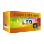 Rideau Lumineux Led Multicolore Digital Light Series, 8 modes d'éclairage, Facile à installer et à utiliser