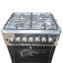 Cuisinière à gaz MAXI 60×60- 4 feux-full option, four à gaz avec grill