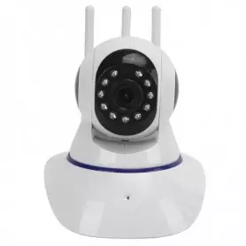 Caméra de surveillance IPCZ06H, HD, connectée, 360° et inclinaison de 90° pour maison, travail, bureau
