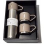 Tasse à eau chaude et froide 500 ml sous vide double couche en acier inoxydable