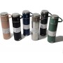 Tasse à eau chaude et froide 500 ml sous vide double couche en acier inoxydable