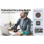 Microphone à condensateur USB professionnel, pour PC, téléphone, ordinateur de bureau, jeu, Podcast, enregistrement vocal