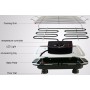 Grille Barbecue électrique Decakila KEEC054B, 2000W, Chromée, Hauteur réglable avec thermostat