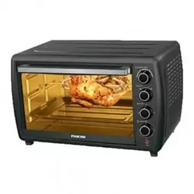 Four électrique Nikai Kitchen Oven NT5501R1, 55 L, 1800W,  100-250°C, 60 minutes avec sonnerie, en acier inoxydable