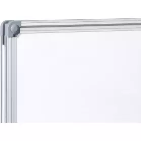 Tableau Blanc Magnétique 120x90cm Effaçable à Sec avec Cadre Slim en Aluminium