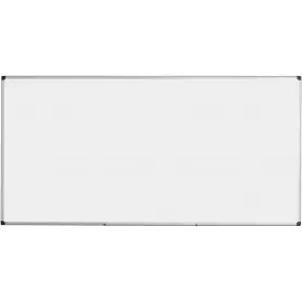 Tableau Blanc Magnétique 180x120cm Effaçable à Sec avec Cadre Slim en Aluminium