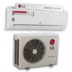 Climatiseur Split LG Inverter Compressor™ 9000 BTU, Économie d’énergie, Refroidissement rapide, Silencieux