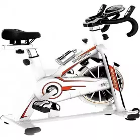 Vélo de spinning, sport  O'Neal TP 1100, entraînement cardio, Fitness à domicile, Confort optimal, Cadre durable