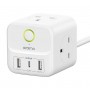 Adaptateur PowerHub Oraimo C Cube 6 en 1, charge rapide, contre les surintensités, les surtensions et les courts-circuits