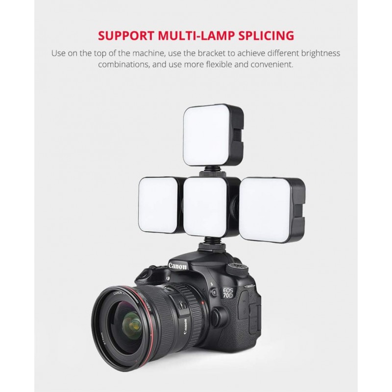 FeiyuTech [ufficiale] Luce Magnetica Per Selfie SCORP Mini/Vimble 3/Vimble 3SE, Luce Di Riempimento Portatile, 3 Modalità Di Luce, Temperatura Colore 3300-5200k