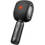 Microphone haut-parleur professionnel dynamique sans fil karaoké portable, Bluetooth, avec carte TF