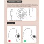Microphone haut-parleur professionnel dynamique sans fil karaoké portable, Bluetooth, avec carte TF