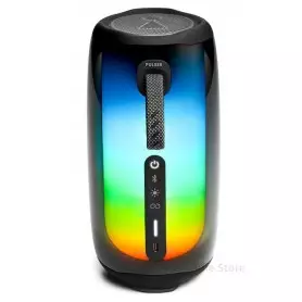 Haut-parleur Bluetooth JBL Pulse 5 portable sans fil, stéréo avec lumière LED, étanche IPX7, basses profondes, spectacle et fête