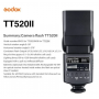 Flash photo professionnel Godox TT520 II, transmission sans fil, rapide, 3 modes de flash, 8 sorties variables, auto-protections