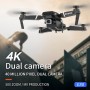 Drone E88 Pro, Quadricoptère Pliable avec Double Caméra 4K HD, Vol intelligent et stable