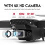 Drone E88 Pro, Quadricoptère Pliable avec Double Caméra 4K HD, Vol intelligent et stable