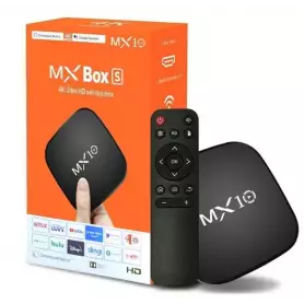 Boîtier Smart TV Android 12.5, MX Box S, 16 Go ROM, 1Go RAM, 2.4G Wifi, Lecteur MultiXXL Youtube, MXQ Pro, Décodeur 4K