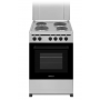 Cuisinière à Gaz NOBEL NGC5000S, 50x50, 4 Brûleurs avec four à Gaz, 1800W, Allumage par Bouton