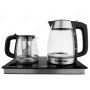 Théière électrique TELIONIX, 1,2 combiné bouilloire de 2,0 L , 360 Degrés, Interrupteur Marche/Arrêt , Indicateur Lumineux