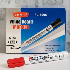 Marqueur pour Tableau Blanc Fenlot FL-7008 - Lot de 1à pièces