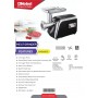 Hachoir à Viande Nobel Grinder Black NMG2500, 1800W en Aluminium, fonction réversible, - Performance et Solidité
