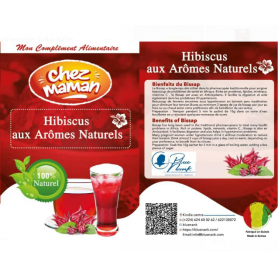 Hibiscus aux Arômes Chez Maman,  100% Naturel, Complément Alimentaire