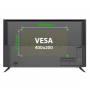 Support TV Chariot Mobile en Aluminium, NB AVA1800-70-1P -de 32" à 70" avec Support de Caméra et Étagère AV