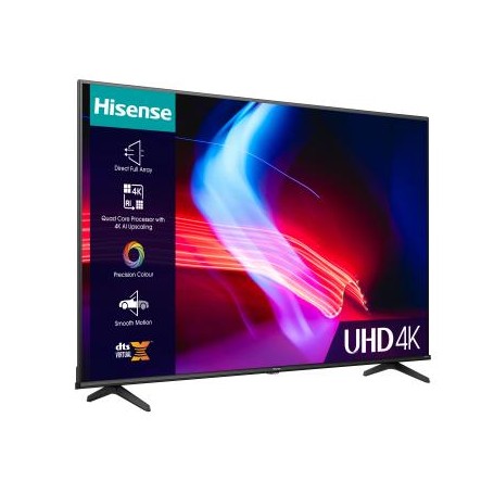 Smart TV LED Hisense VIDAA H50A6Q (50’’) – 4K UHD, Design Slim & Expérience Immersive