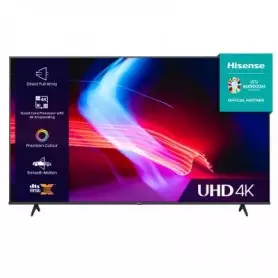 Hisense Smart TV 50‘’ A7H Ultra UHD 4K, Dolby Vision HDR, Commande Vocale à Distance, Netflix, YouTube, Prime Vidéo