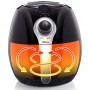 Friteuse à air Sayona Black SAF-4152, 4,5L, 1500 W, avec Indicateur de puissance et de chaleur
