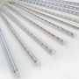Jeux de lumière LED en Cascade blanc et bleu pour Noël, Illumination de fête, avec transformateur