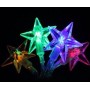 Guirlande lumineuse de Noël 30 étoiles LED's MULTICOLORES 3.8m