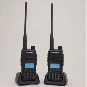 Talkie-Walkie Radio bidirectionnelle Rover R-30UV, PMR416, 200 canaux, 10W, FM modulation