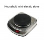 Mini réchaud électrique portable, 500 W, en acier inoxydable, pour une cuisson rapide et efficace